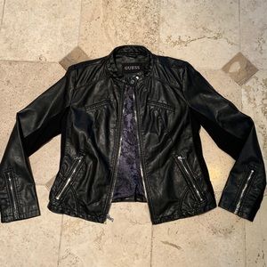 Guess Faux Leather Jacket